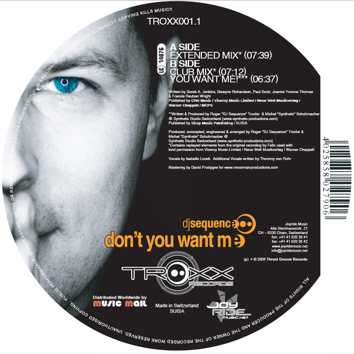 Cover - DJ Sequence - Don't you want me