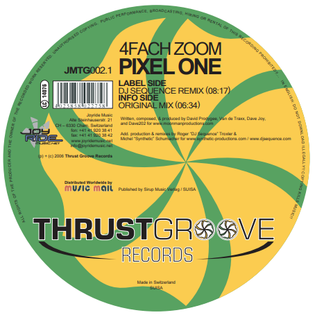 Cover - 4Fachzoom - Pixel One (Remix)