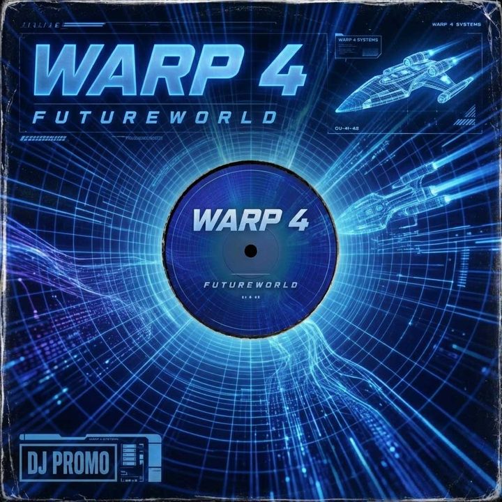 Cover - Warp 4 - Futureworld