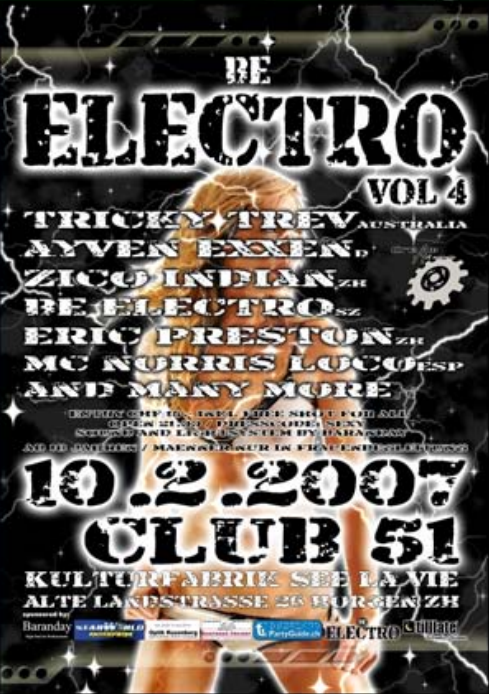 Event Flyer Electro