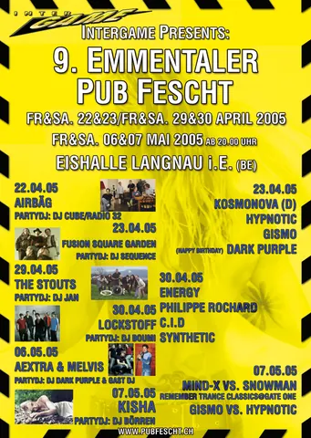 Event Flyer Bar und Pub