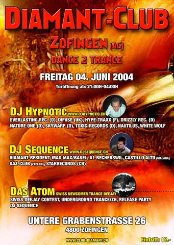 Event Flyer Diamant Club 2
