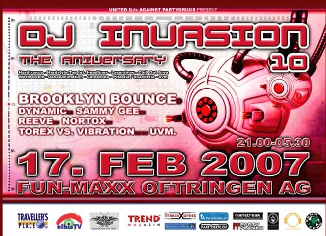Event Flyer DJ Invasion