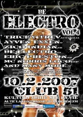 Event Flyer Electro
