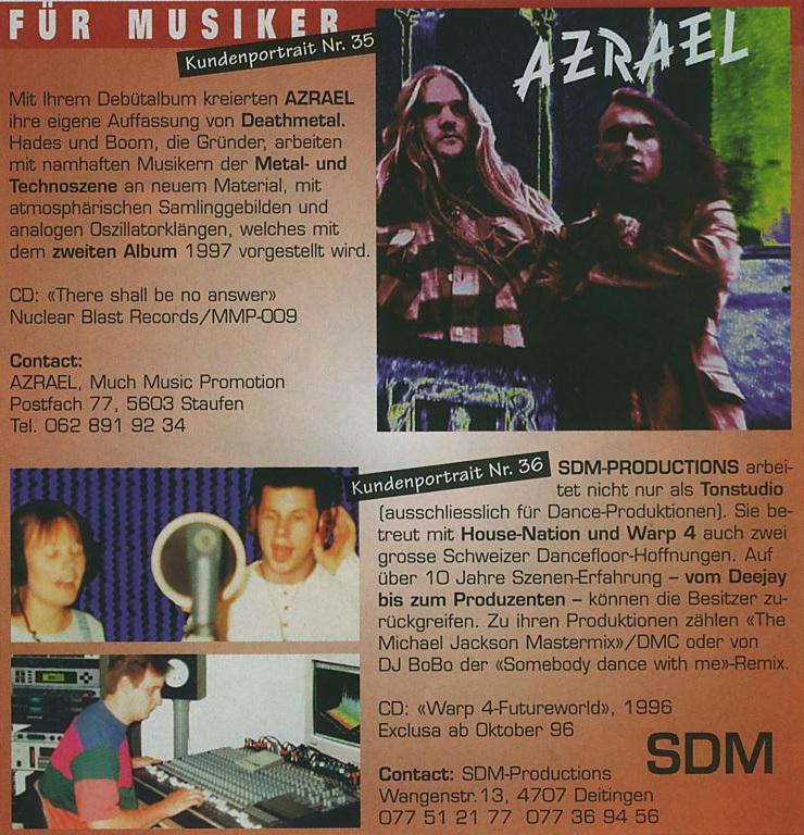 Press Highlight SDS Produktion