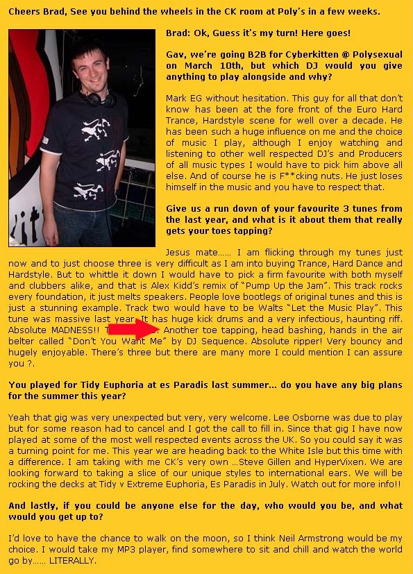Rezension Brad Duke Don't You Want Me