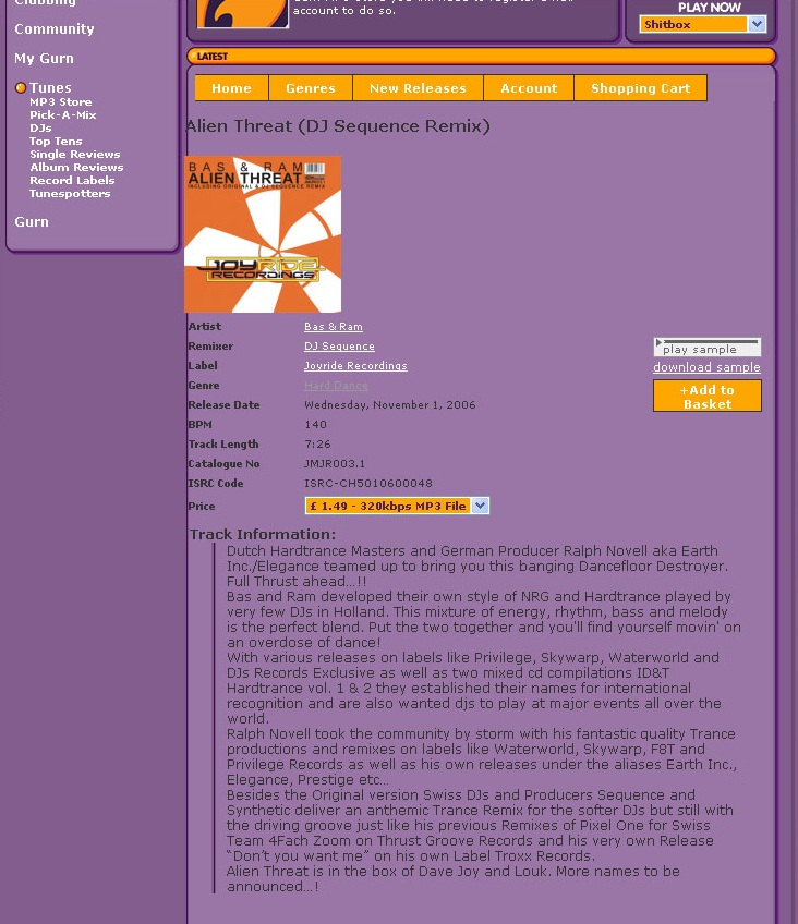 Rezension Alien Threat Trackitdown